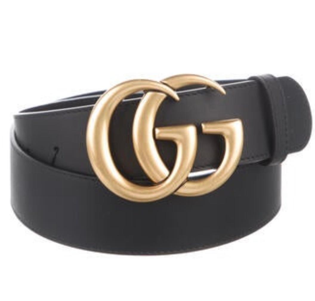 Gucci Marmont 40 MM Gold Brass Belt